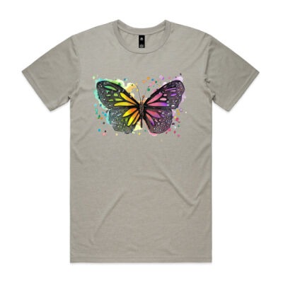 Rainbow Butterfly - Mens Staple T shirt Thumbnail