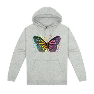 Rainbow Butterfly - Kids Origin Hoodie Thumbnail