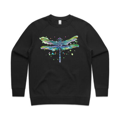 Whimscial Dragonfly - Womens Supply Crew Thumbnail