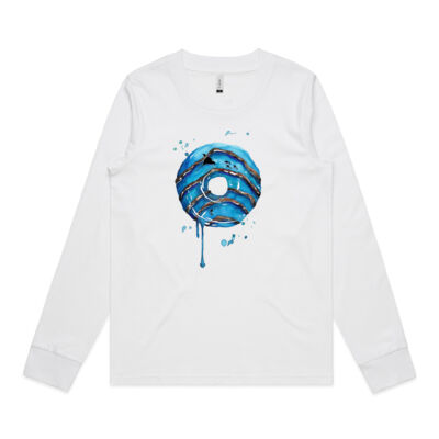 Ocean Donut - Womens Dice Longsleeve Tee Thumbnail