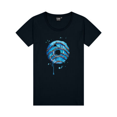 Ocean Donut - Womens Silhouette Tee Thumbnail