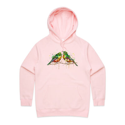Cheerful Waxeyes - Womens Supply Hood Thumbnail