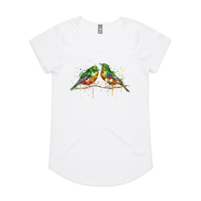 Cheerful Waxeyes - Womens Mali Tee Thumbnail