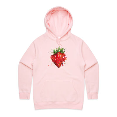 Strawberry Splash - Womens Supply Hood Thumbnail