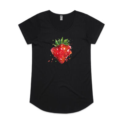 Strawberry Splash - Womens Mali Tee Thumbnail