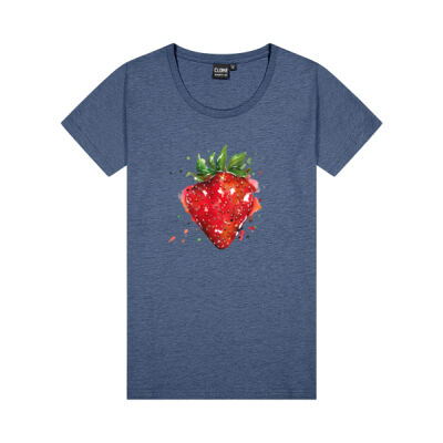 Strawberry Splash - Womens Silhouette Tee Thumbnail