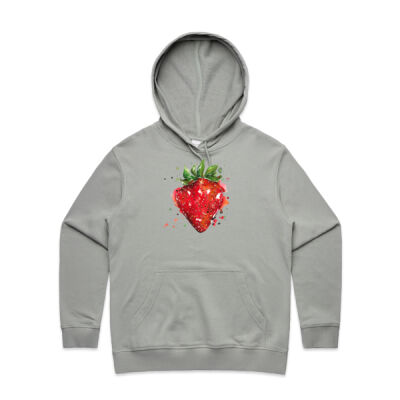 Strawberry Splash - Womens Premium Hood Thumbnail