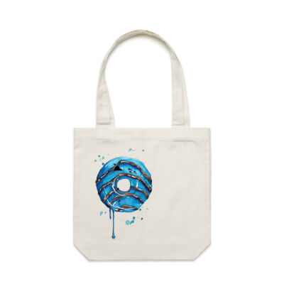 Ocean Donut - Carrie Tote Bag  Thumbnail