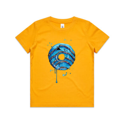 Ocean Donut - Kids Youth T shirt Thumbnail