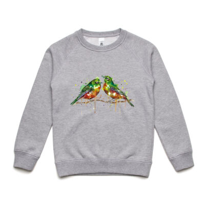 Cheerful Waxeyes - Kids Supply Crew Thumbnail