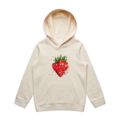 Strawberry Splash - Kids Supply Hoodie Thumbnail