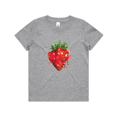 Strawberry Splash - Kids Youth T shirt Thumbnail
