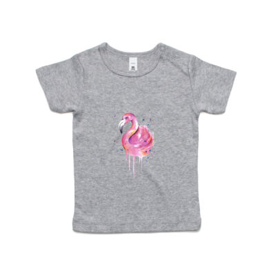 Flamingo Swirl - Kids Wee Tee Thumbnail