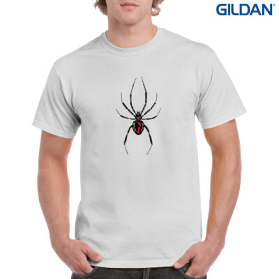 Katipo - NZ Made - Mens Heavy Cotton T-Shirt Thumbnail