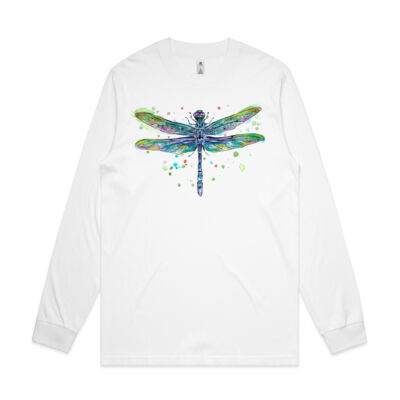 Whimscial Dragonfly - Mens General Long Sleeve Tee Thumbnail