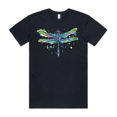 Whimscial Dragonfly - Mens Staple Organic Tee Thumbnail