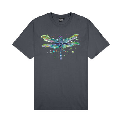 Whimscial Dragonfly - Mens Outline Tee Thumbnail