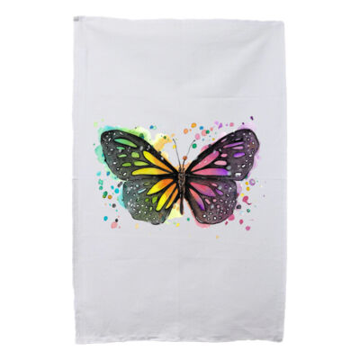 Rainbow Butterfly - Tea Towel Thumbnail