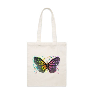 Rainbow Butterfly - Parcel Tote Thumbnail