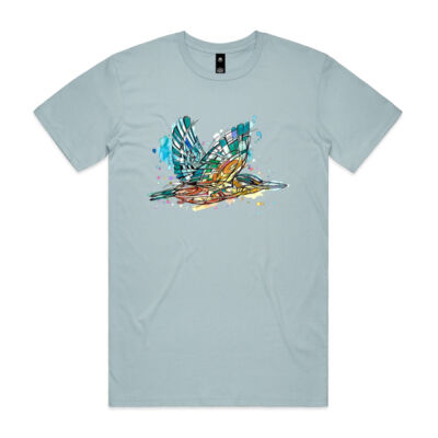 Geometric Kingfisher - Mens Staple T shirt Thumbnail