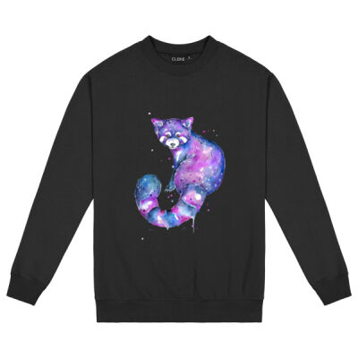 Galaxy Red Panda - Kids Standard Crew Thumbnail