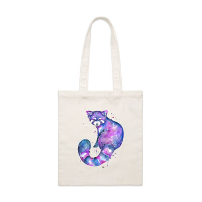 Galaxy Red Panda - Parcel Tote Thumbnail