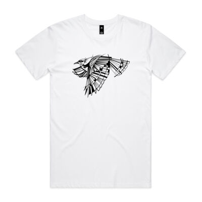 B&W Geometric Tui - Mens Staple T shirt Thumbnail