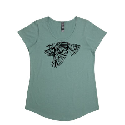 B&W Geometric Tui - Womens Stacy Tee Thumbnail