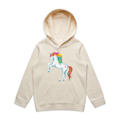 Rainbow Unicorn - Kids Supply Hoodie Thumbnail