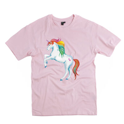Rainbow Unicorn - Kids Unisex Classic Tee Thumbnail