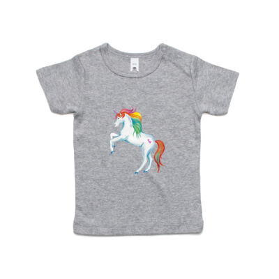 Rainbow Unicorn - Kids Wee Tee Thumbnail