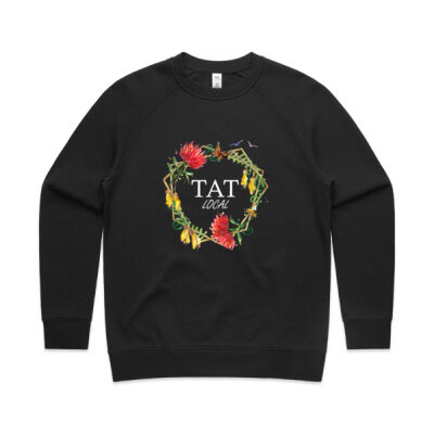 TAT White text - Womens Supply Crew Thumbnail