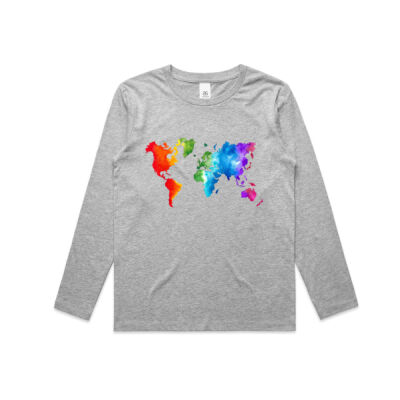 Our World - Kids Longsleeve Tee Thumbnail