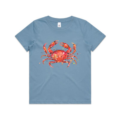Crab Splash - Kids Youth T shirt Thumbnail