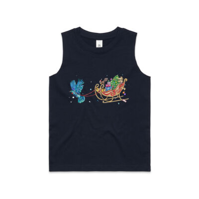 NZ Christmas - Kids Barnard Tank Thumbnail