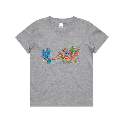 NZ Christmas - Kids Youth T shirt Thumbnail