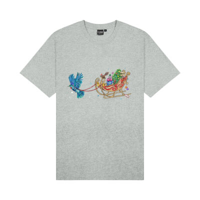 NZ Christmas - Kids Outline Tee Thumbnail