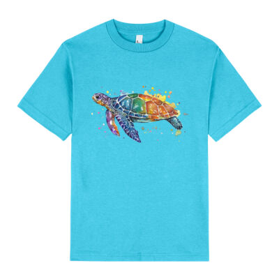Rainbow Turtle - Mens Tee Thumbnail