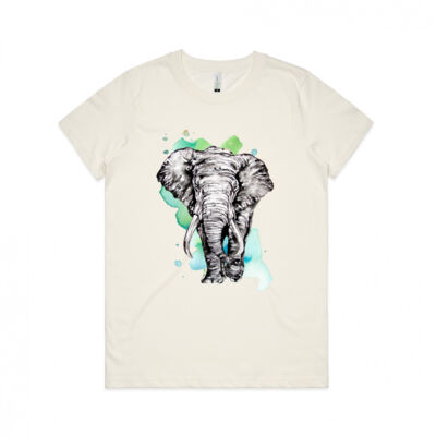 Big Fella - Womens Maple Organic Tee Thumbnail