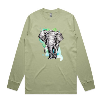 Big Fella - Mens Classic Long Sleeved Tee Thumbnail