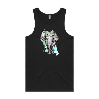 Big Fella - Mens Lowdown Singlet Thumbnail