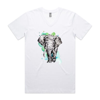 Big Fella - Mens Tarmac V Neck Tee Thumbnail