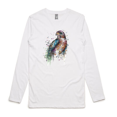 NZ Falcon - Mens Ink Longsleeve Tee Thumbnail