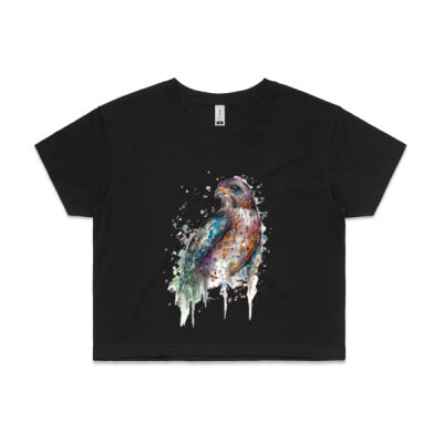 NZ Falcon - Womens Crop Tee Thumbnail