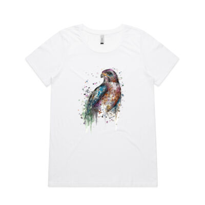 NZ Falcon - Womens Shallow Scoop Tee Thumbnail