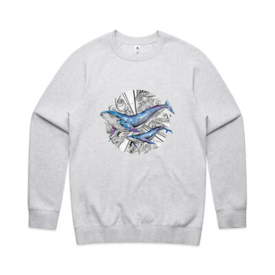 Galaxy Whales - Mens Supply Crew Thumbnail