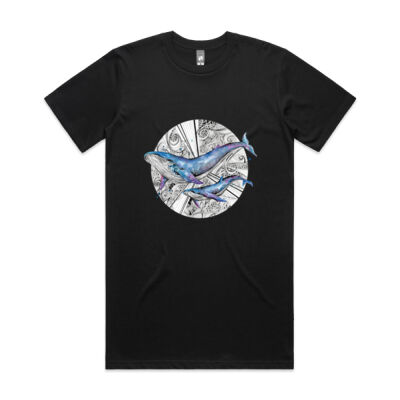 Galaxy Whales - Mens Classic Plus Tee Thumbnail
