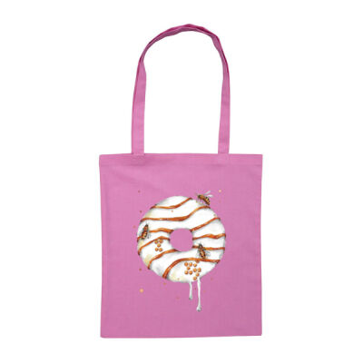 Honey Bee Donut - Tote Bag Thumbnail