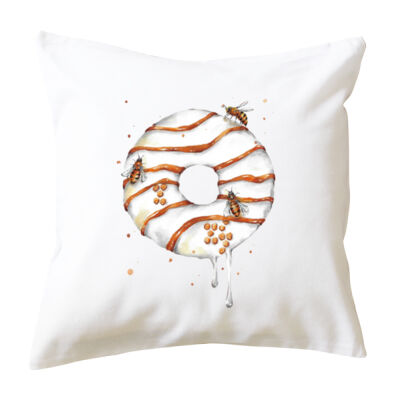 Honey Bee Donut - Cushion cover Thumbnail