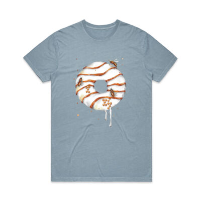 Honey Bee Donut - Mens Faded Tee Thumbnail